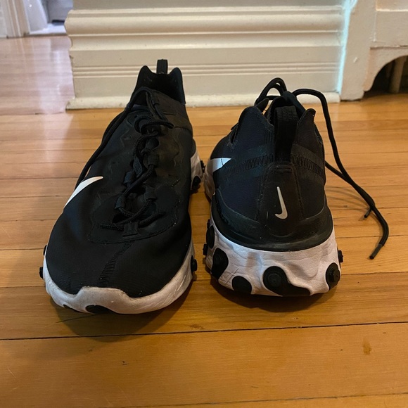 Nike React Element 55 men’s black and white - Picture 2 of 6